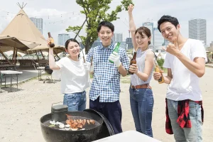 車がなくても行けるおすすめBBQ