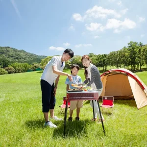 貸切バスで大自然広がる鳥取県へキャンプしに行こう