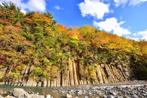 岩手県の「松川渓谷」