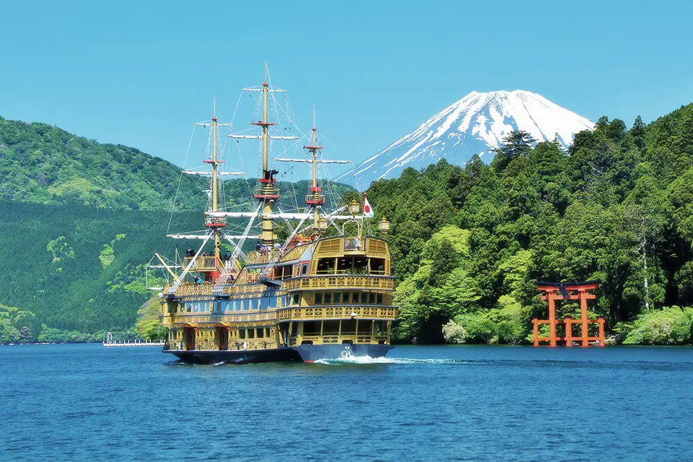 神奈川の貸切バスモデルコース「箱根海賊船」