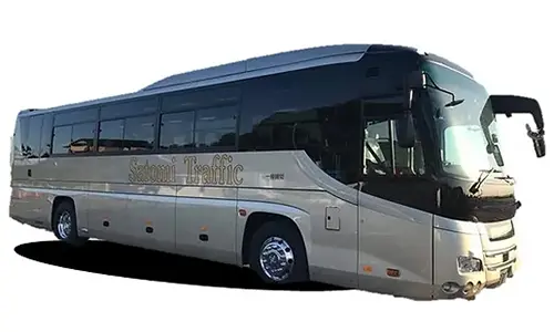 里見交通有限会社保有の大型バス
