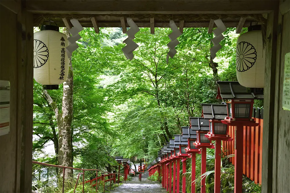 京都の「貴船神社」