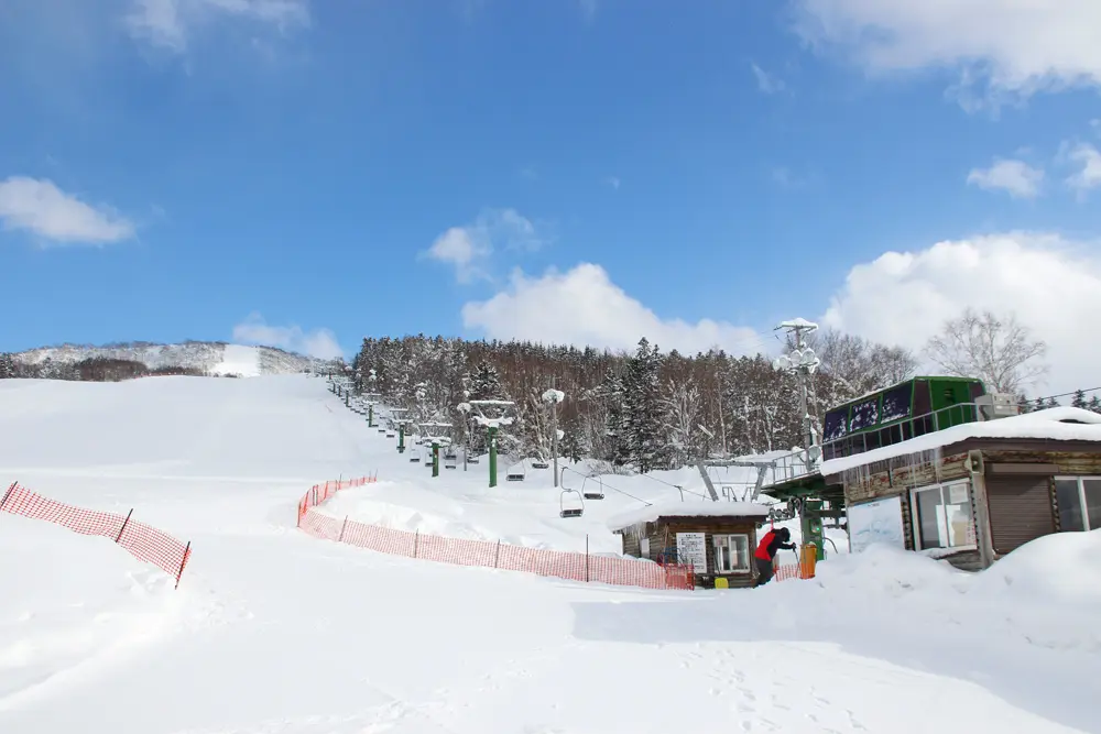 北海道の「音威富士スキー場」