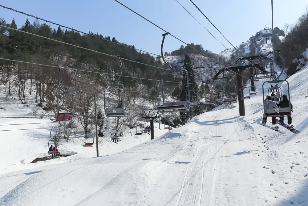 新潟の「胎内スキー場」