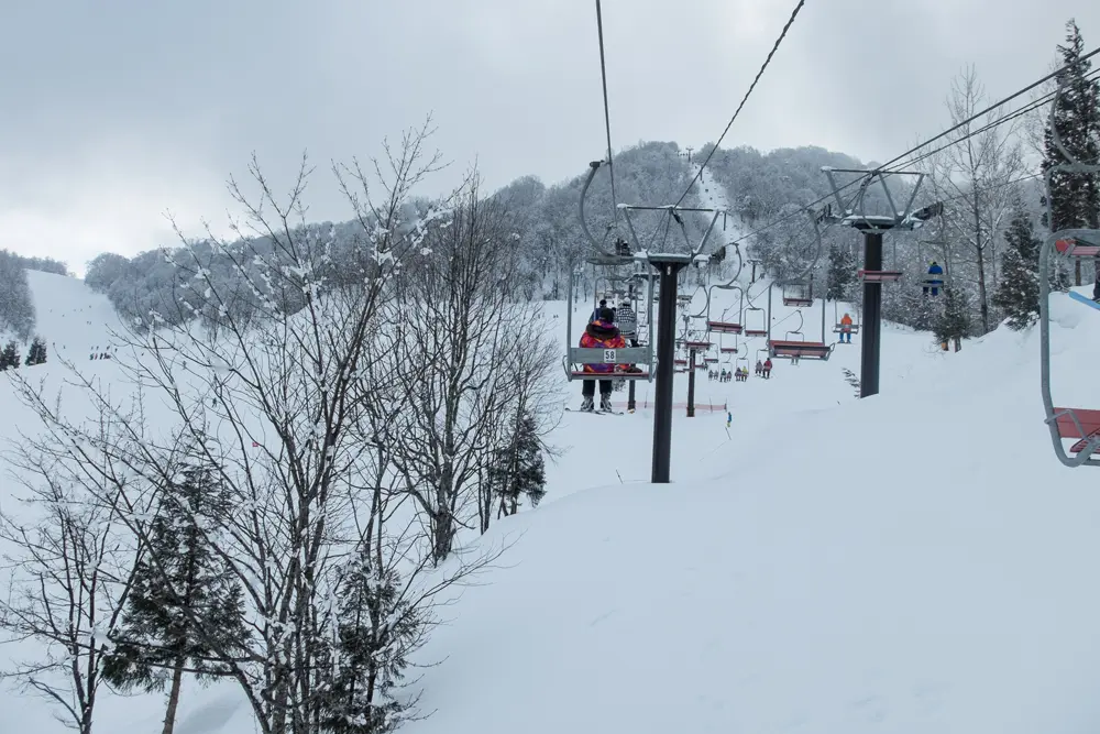 岐阜の「ほおのき平スキー場」