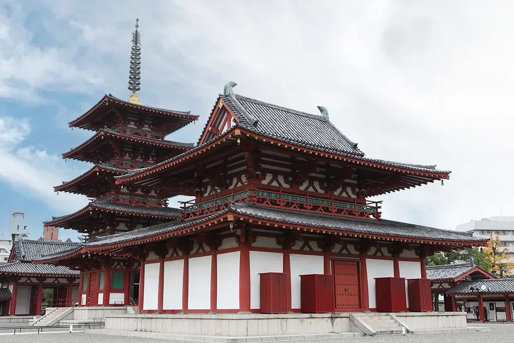 大阪の「四天王寺」