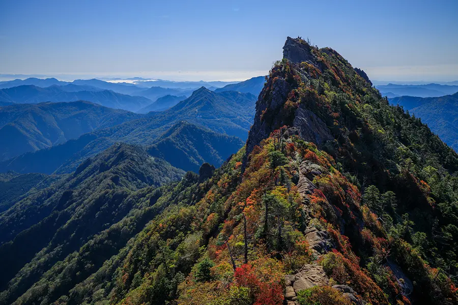 愛媛県石鎚山