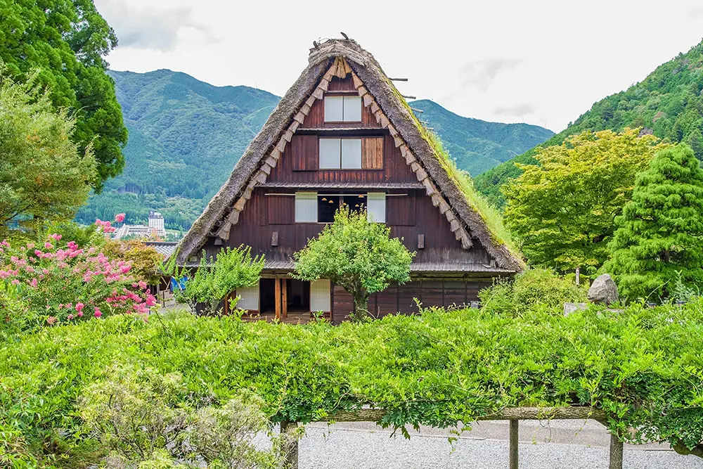 岐阜の「下呂温泉合掌村」