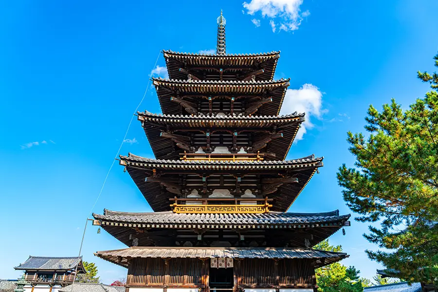 奈良県の法隆寺