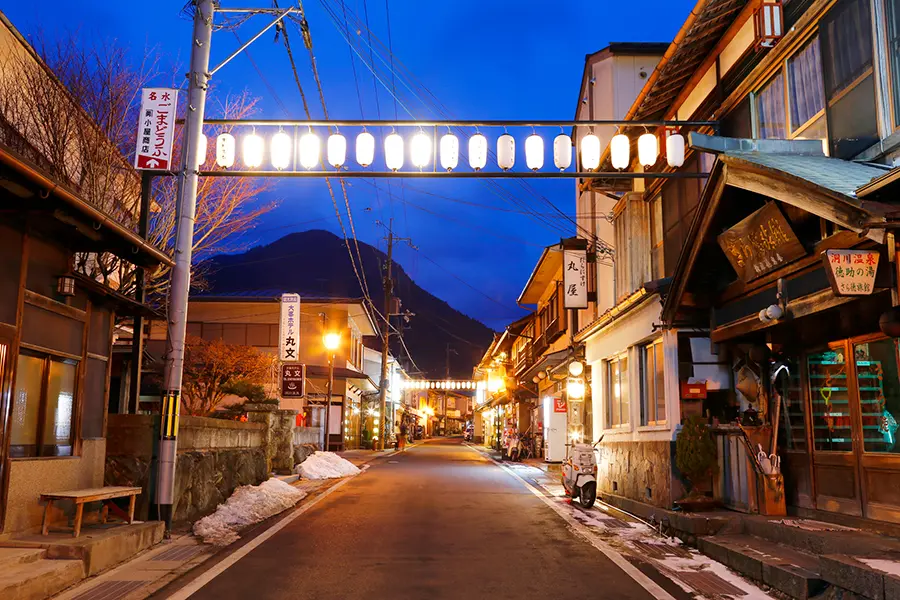 奈良県天川村洞川温泉