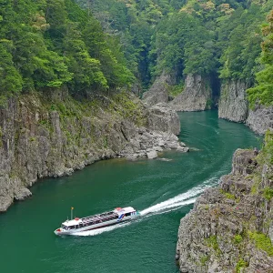 奈良県十津川村の瀞峡