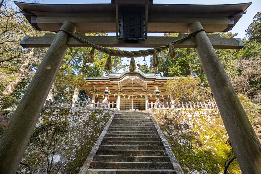 奈良県十津川村の玉置神社