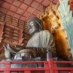 奈良県の東大寺の大仏