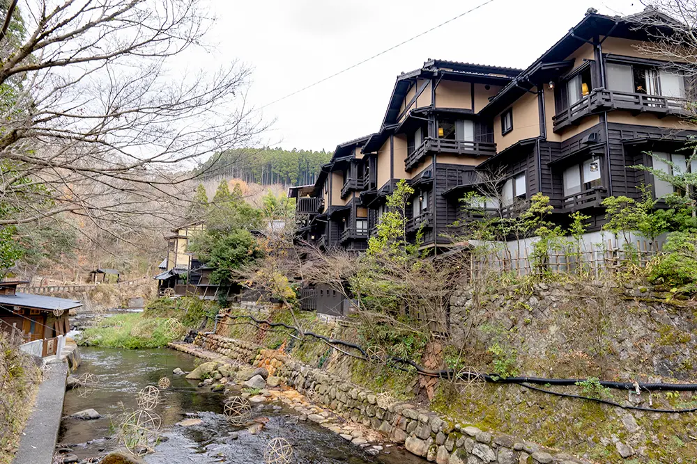 熊本県の「黒川温泉」