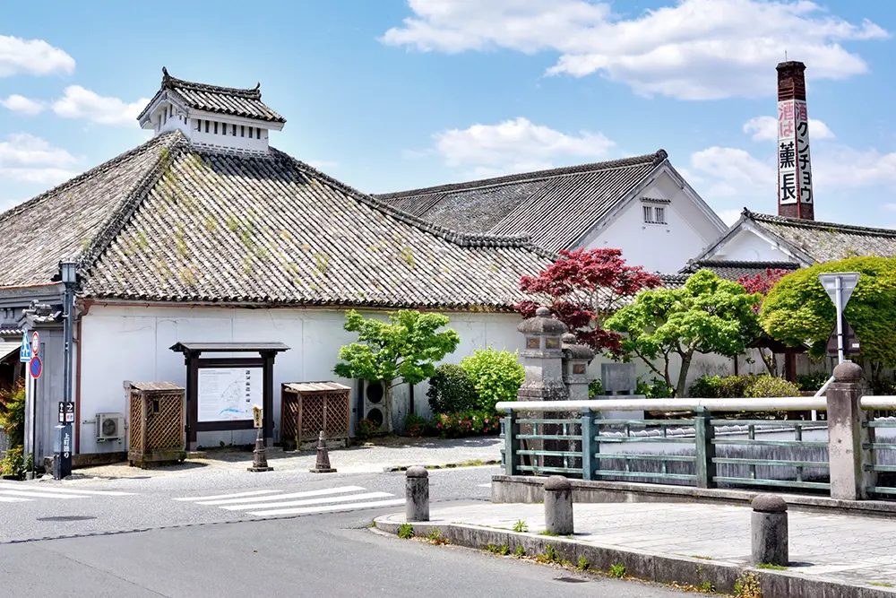 大分県日田市豆田町の「薫長酒蔵資料館」