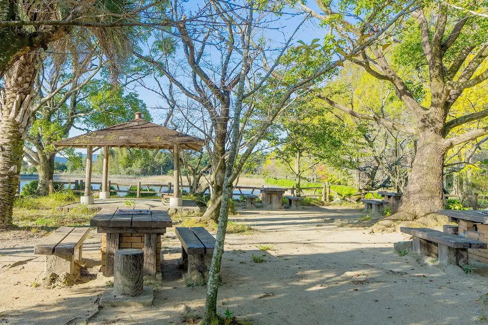 福岡の無料BBQスポット「城山公園」