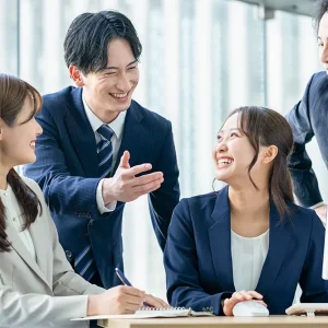 アイスブレイクが成功したミーティングの様子
