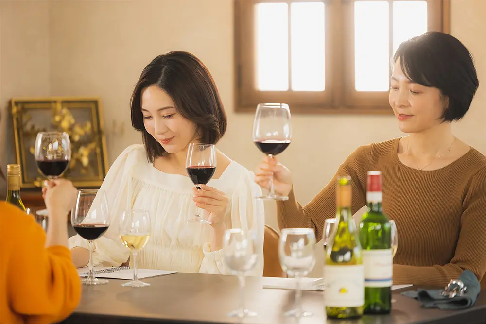 顧客イベント企画「ワイン勉強会」